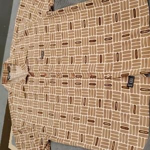 Men's XL Musso jeans button down shirt